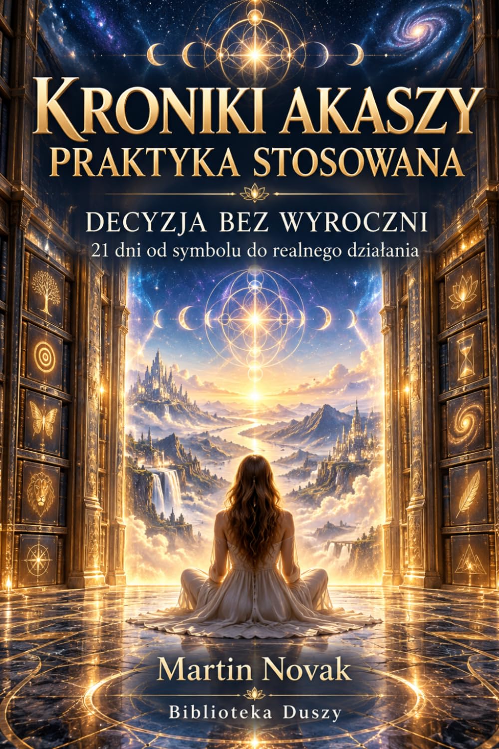 Okładka: Kroniki Akaszy. Praktyka stosowana. Decyzja bez wyroczni